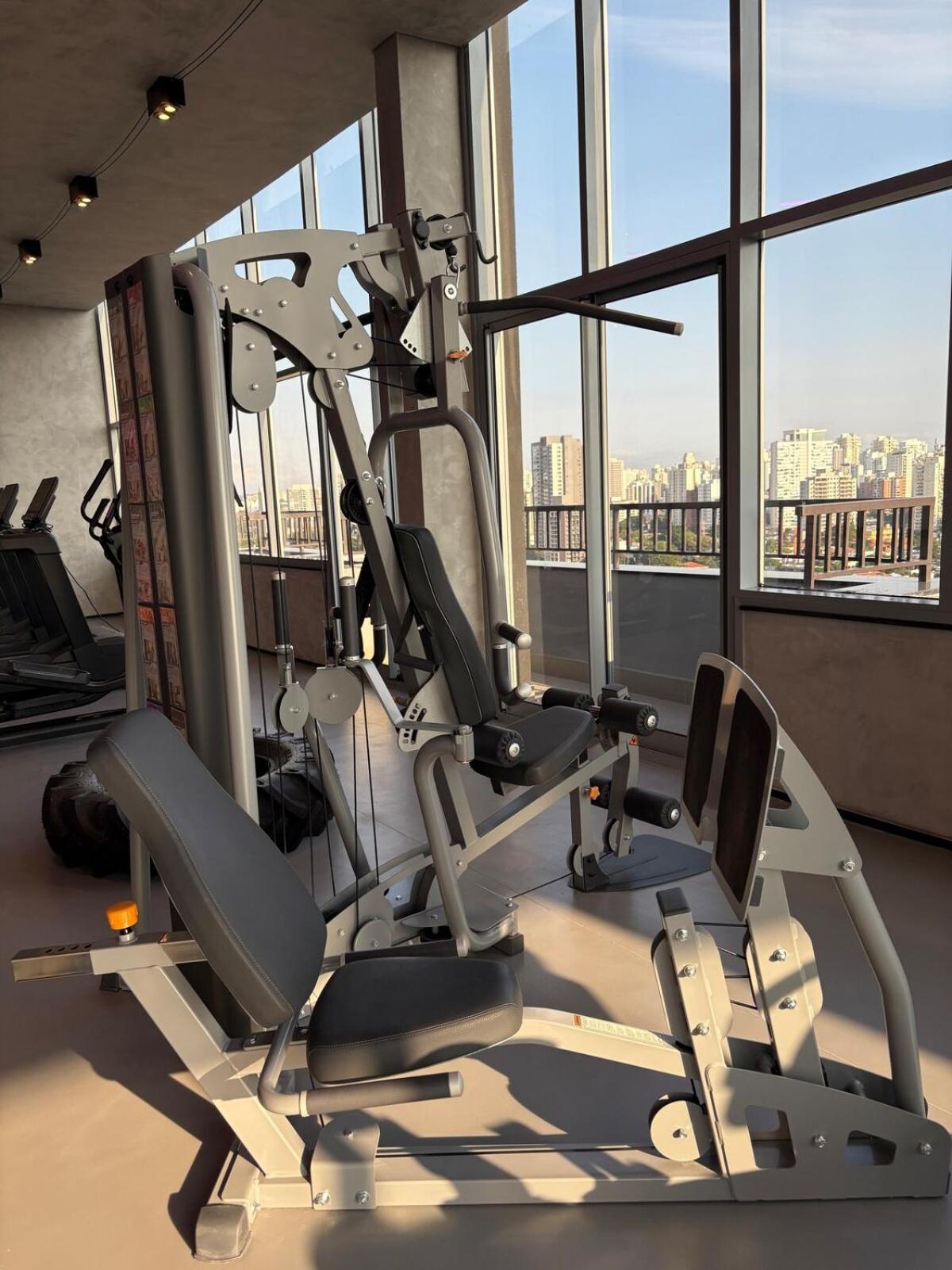 Apartamento Com Estacao De Trabalho E Vista Proximo A Faria Lima E Congonhas San Paolo Esterno foto