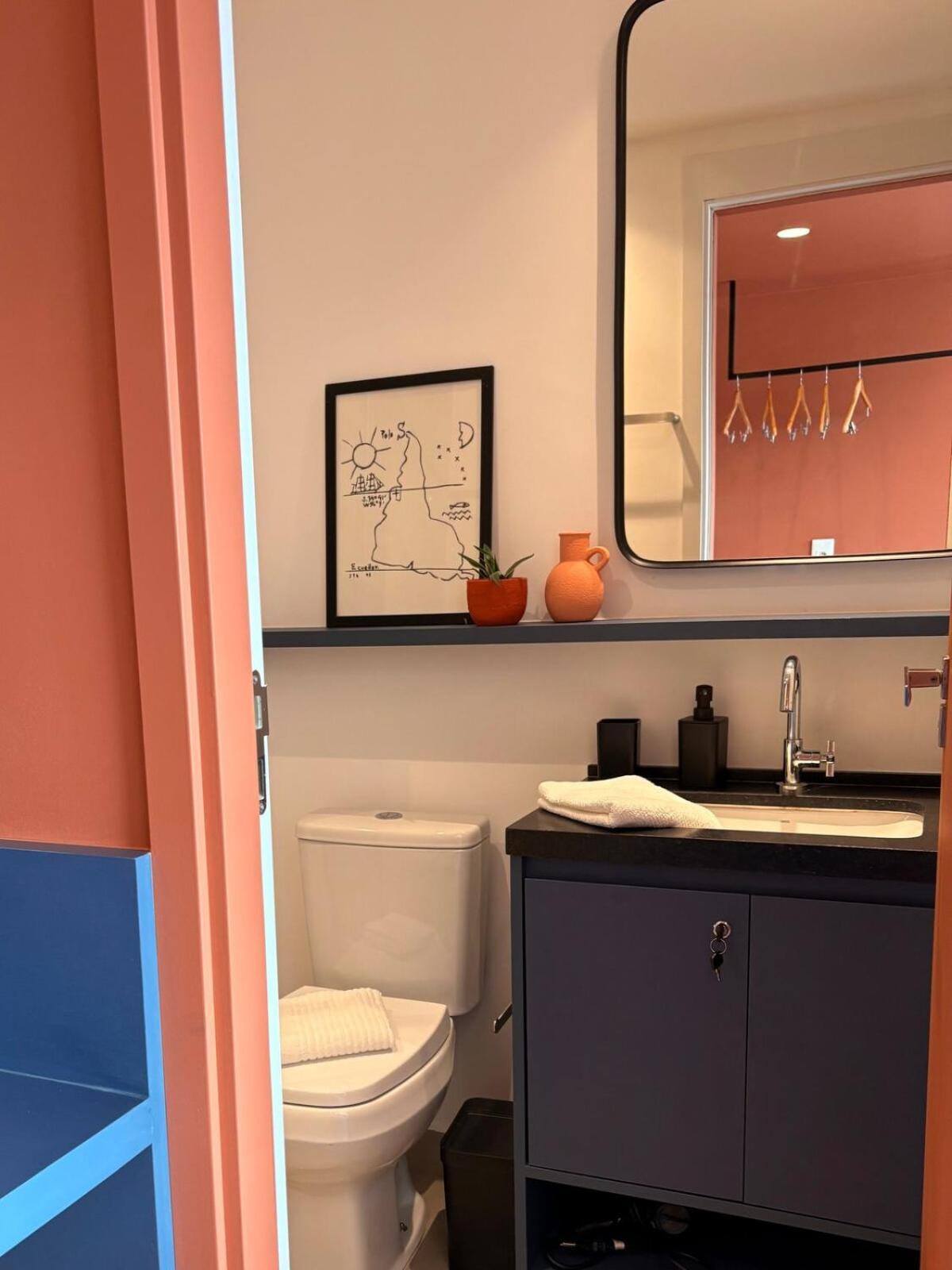 Apartamento Com Estacao De Trabalho E Vista Proximo A Faria Lima E Congonhas San Paolo Esterno foto