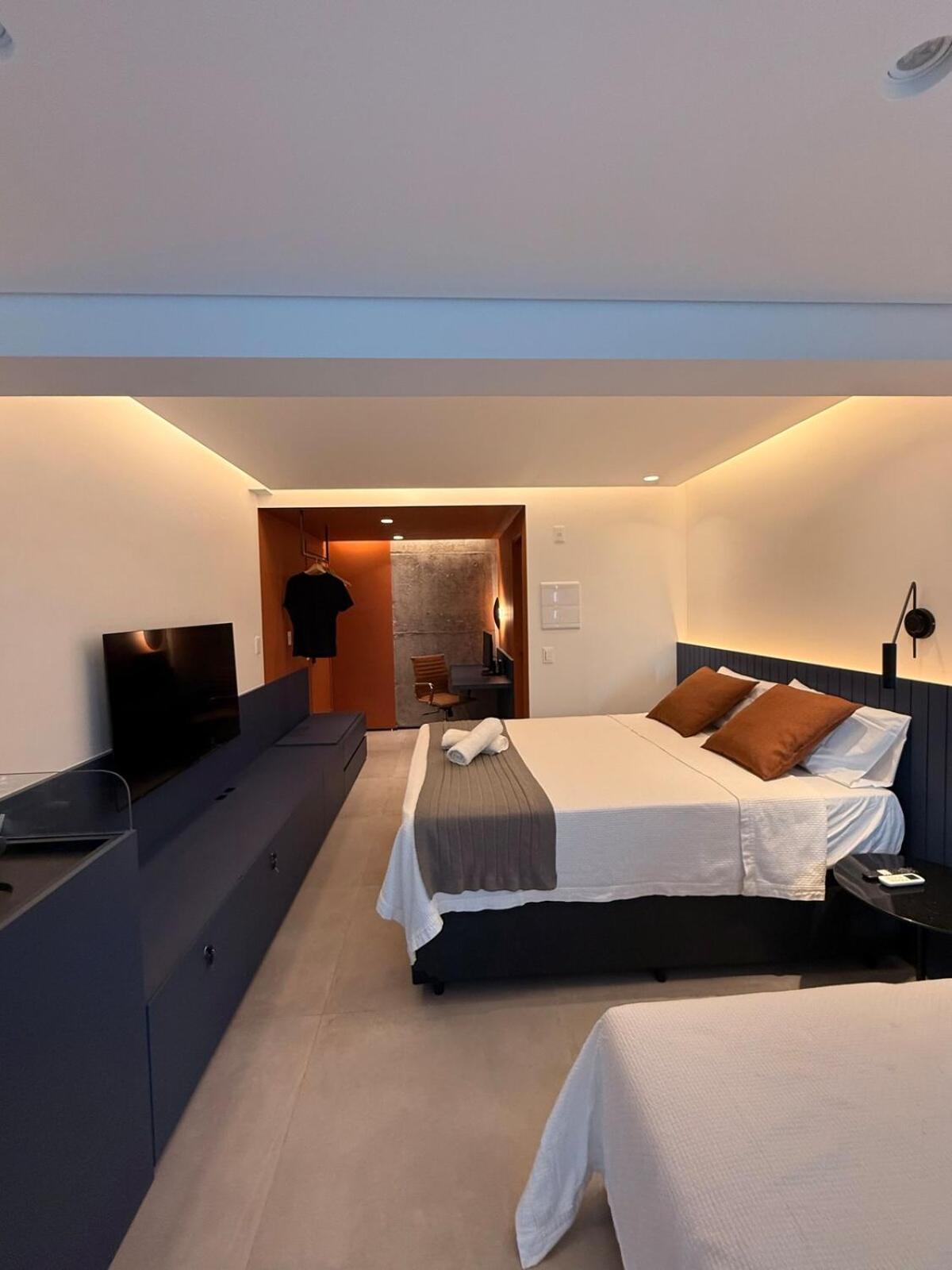 Apartamento Com Estacao De Trabalho E Vista Proximo A Faria Lima E Congonhas San Paolo Esterno foto